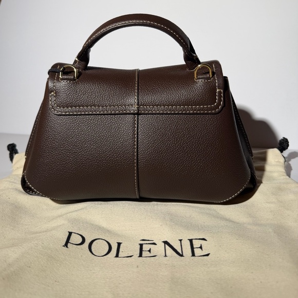 [SOLD OUT] Polène Mokki Mini Bag – Textured Ebony 🤎 - Picture 4 of 10